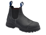 Blundstone #990 Black Leather Boots (Steel Toe)